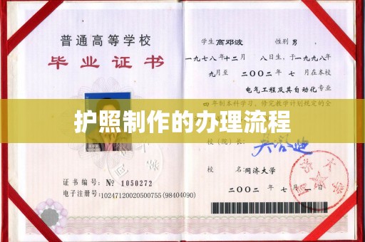 大田护照制作的办理流程