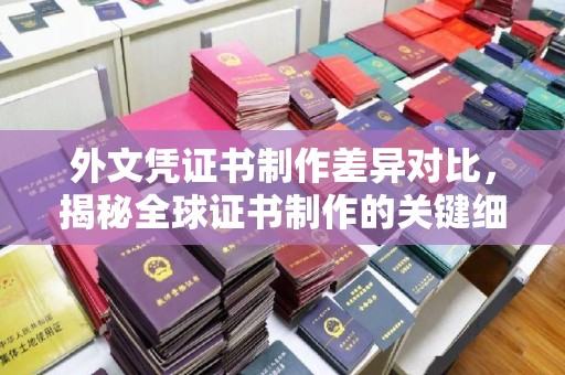 大田外文凭证书制作差异对比，揭秘全球证书制作的关键细节
