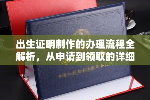 大田出生证明制作的办理流程全解析，从申请到领取的详细指南