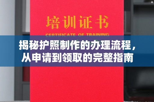 大田揭秘护照制作的办理流程，从申请到领取的完整指南
