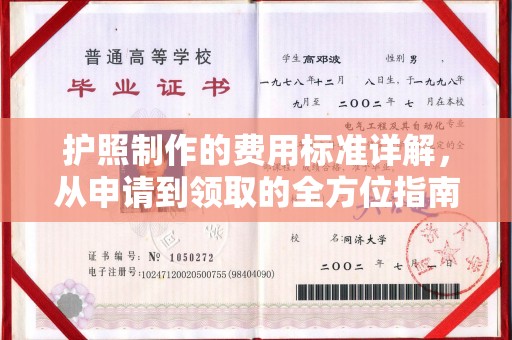 大田护照制作的费用标准详解，从申请到领取的全方位指南