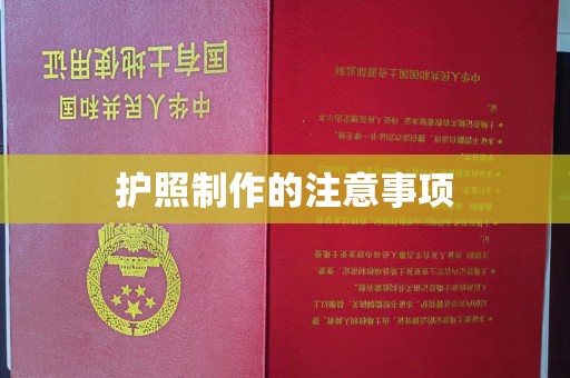 大田护照制作的注意事项